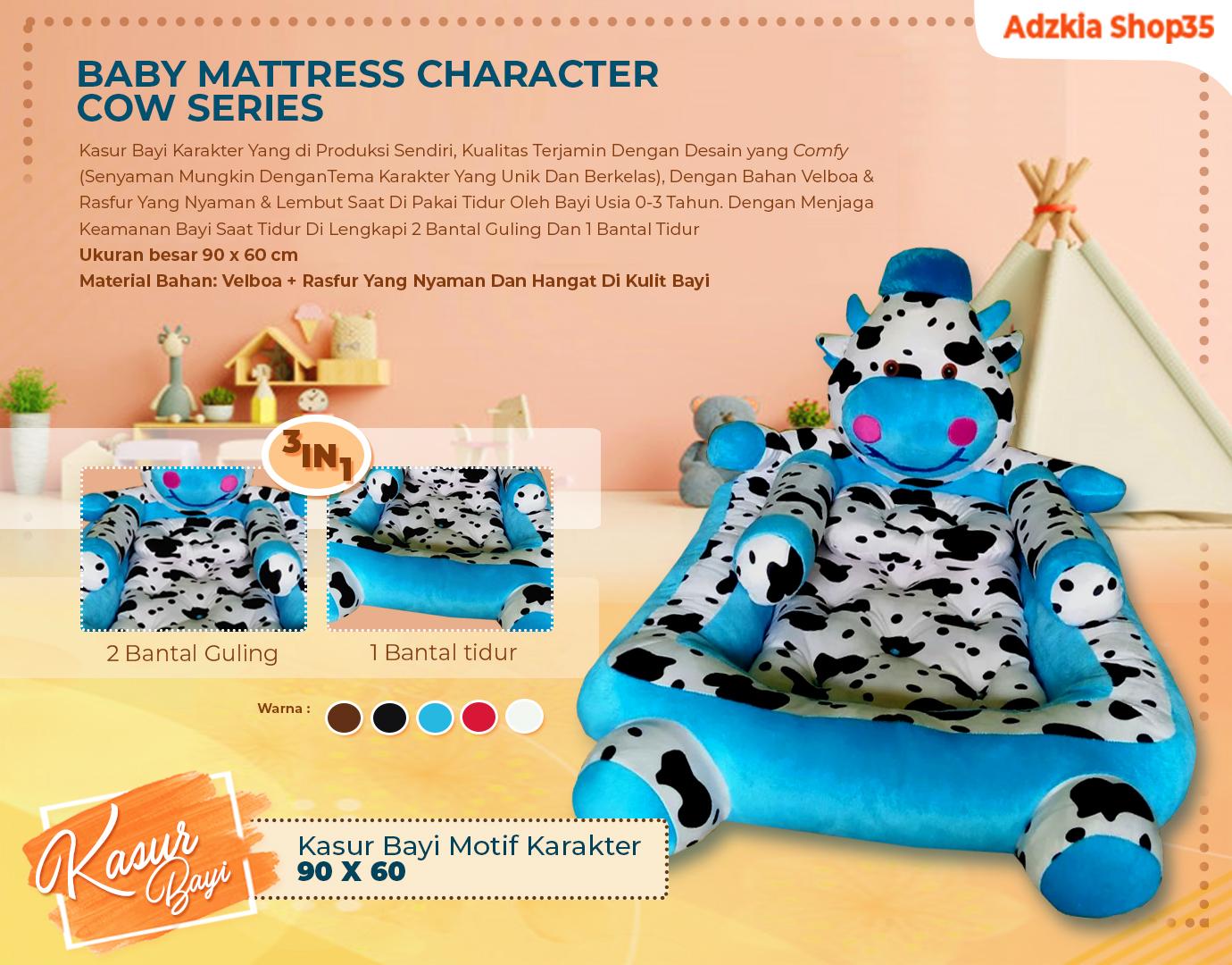 Kasur Bayi Karakter Sapi series Kasur Bayi Karakter Sapi series