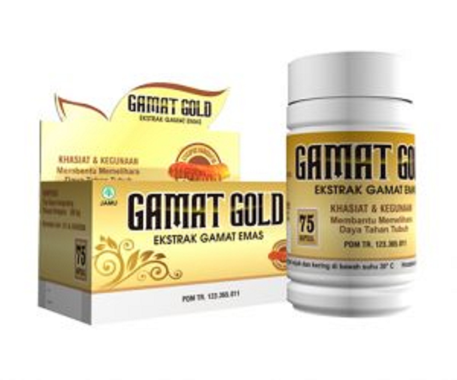 Gold Gamat Plus Kapsul Ekstrak Gamat Emas BPOM - 75 Kapsul Gold Gamat Plus Kapsul Ekstrak Gamat Emas BPOM - 75 Kapsul