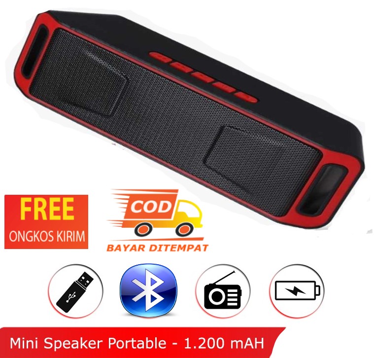 Speaker Bluetooth Mini Portabel Mega Bass SC A2DP Speaker Bluetooth Mini Portabel Mega Bass SC A2DP