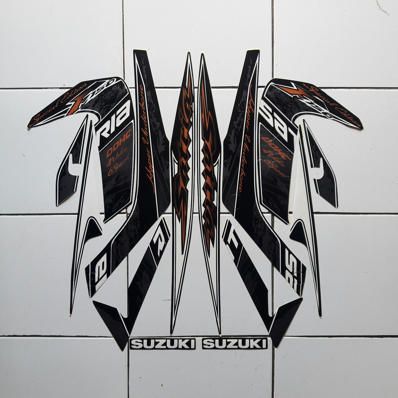 Stiker Lis Body Motor Satria F150 Special Edition 2012 Hitam Stiker Lis Body Motor Satria F150 Special Edition 2012 Hitam
