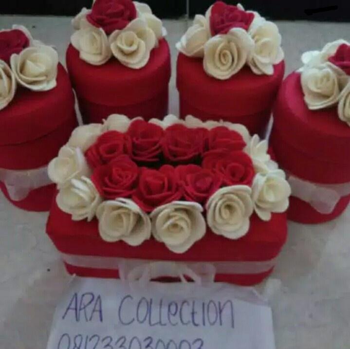 Toples hias Flower red Toples hias Flower red