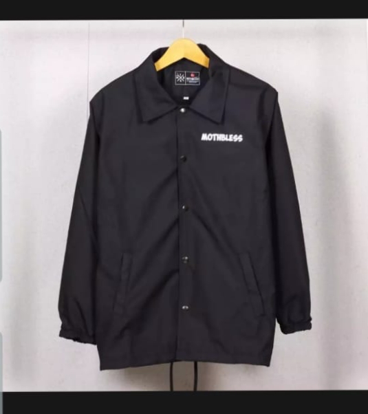 Jaket Pria Coach Mothbless taslan / parasut Jaket Pria Coach Mothbless taslan / parasut