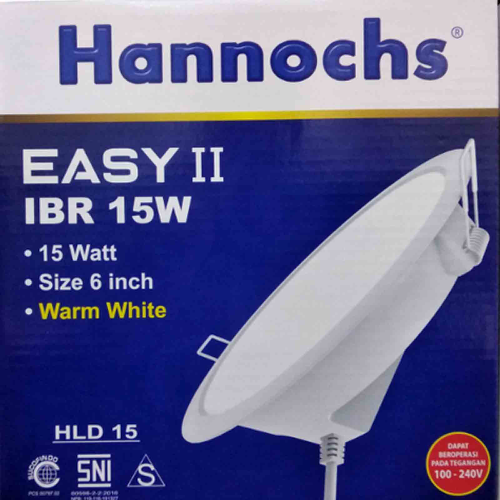 DOWNLIGHT / LED PANEL 15W BULAT IB WARM WHITE / KUNING HANNOCHS EASY II DOWNLIGHT / LED PANEL 15W BULAT IB WARM WHITE / KUNING HANNOCHS EASY II