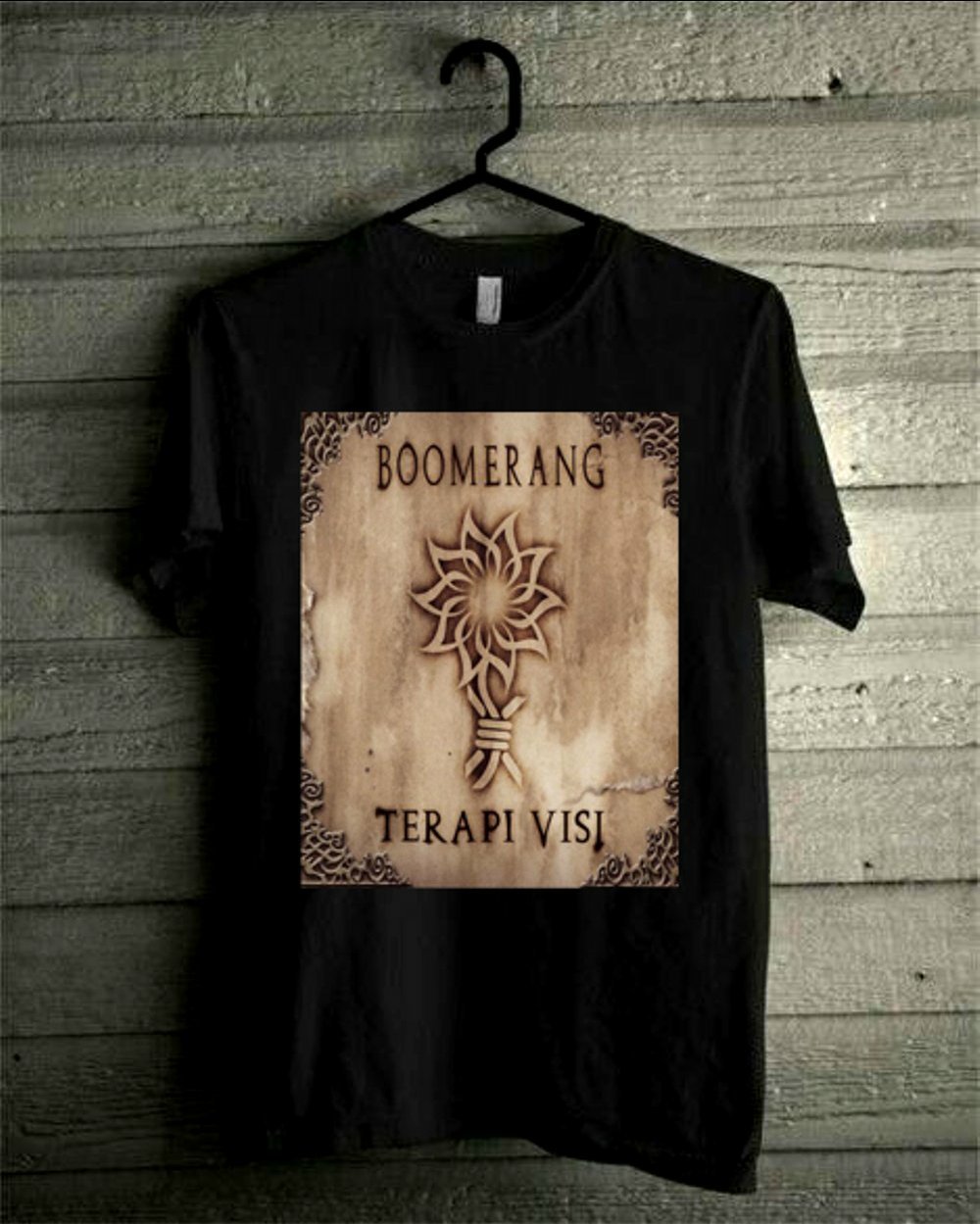 KAOS BAND BOOMERANG TERAPI VISI TSHIRT MUSIK ROCK BOOMER 17 KAOS BAND BOOMERANG TERAPI VISI TSHIRT MUSIK ROCK BOOMER 17