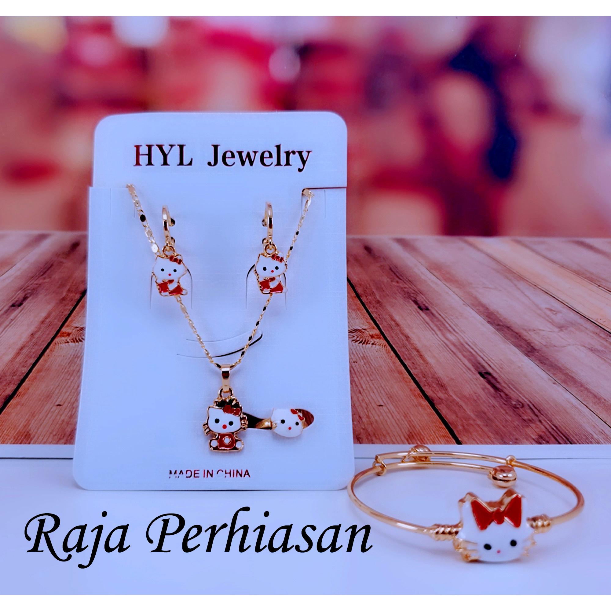 set perhiasan anak hellokityy perhiasan wanita set perhiasan anak hellokityy perhiasan wanita