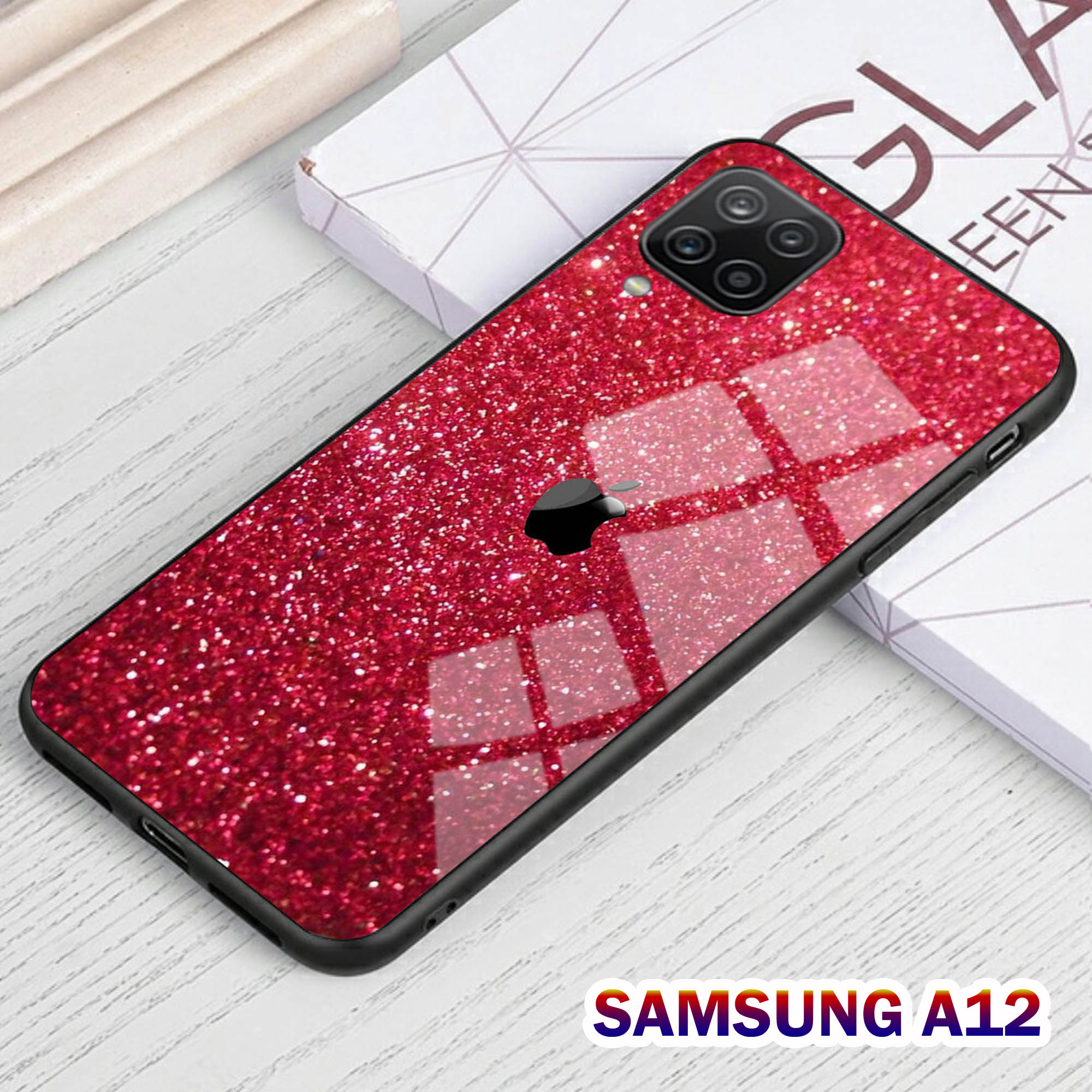 Softcase Glass Samsung A12 - Casing Hp Samsung A12 - J54 - Pelindung hp - Case Handphone - Pelindung Handphone Softcase Glass Samsung A12 - Casing Hp Samsung A12 - J54 - Pelindung hp - Case Handphone - Pelindung Handphone