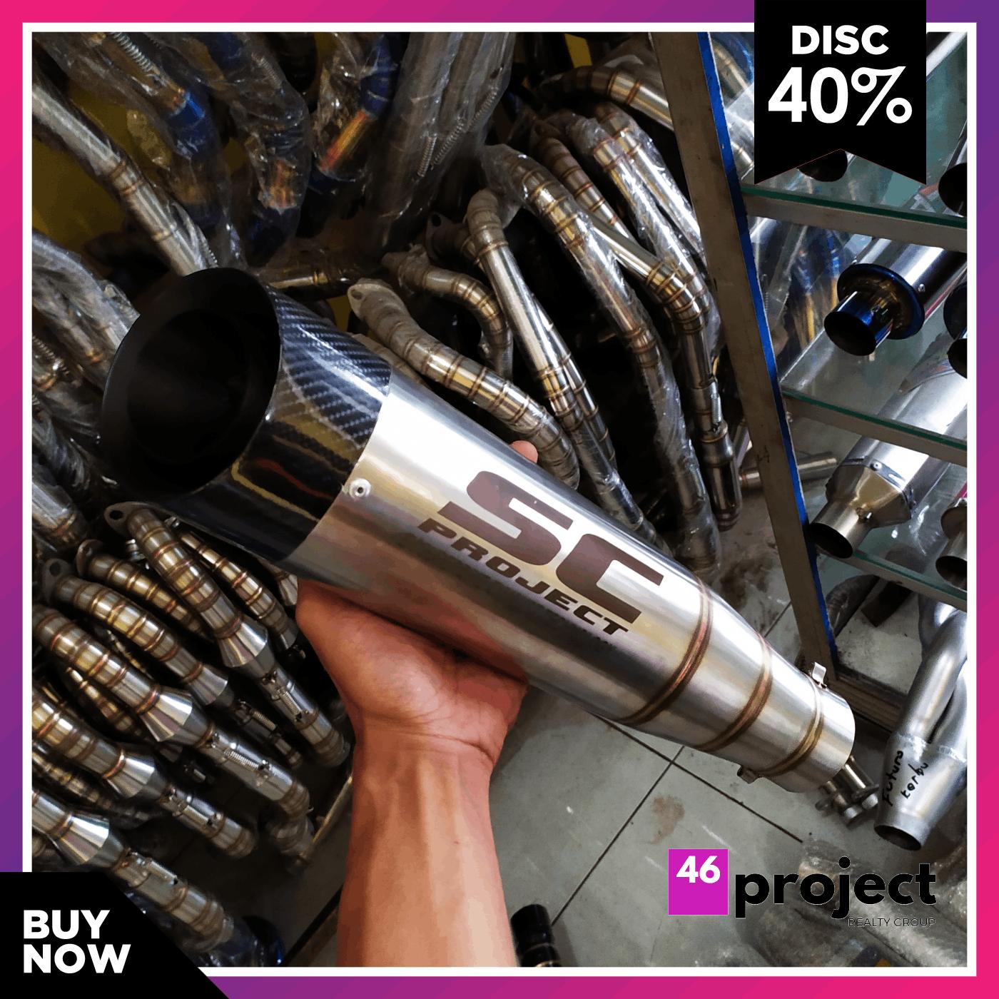 Knalpot racing SC PROJECT S1/Silincer Only/Knalpot racing SC Project silincernya saja Knalpot racing SC PROJECT S1/Silincer Only/Knalpot racing SC Project silincernya saja