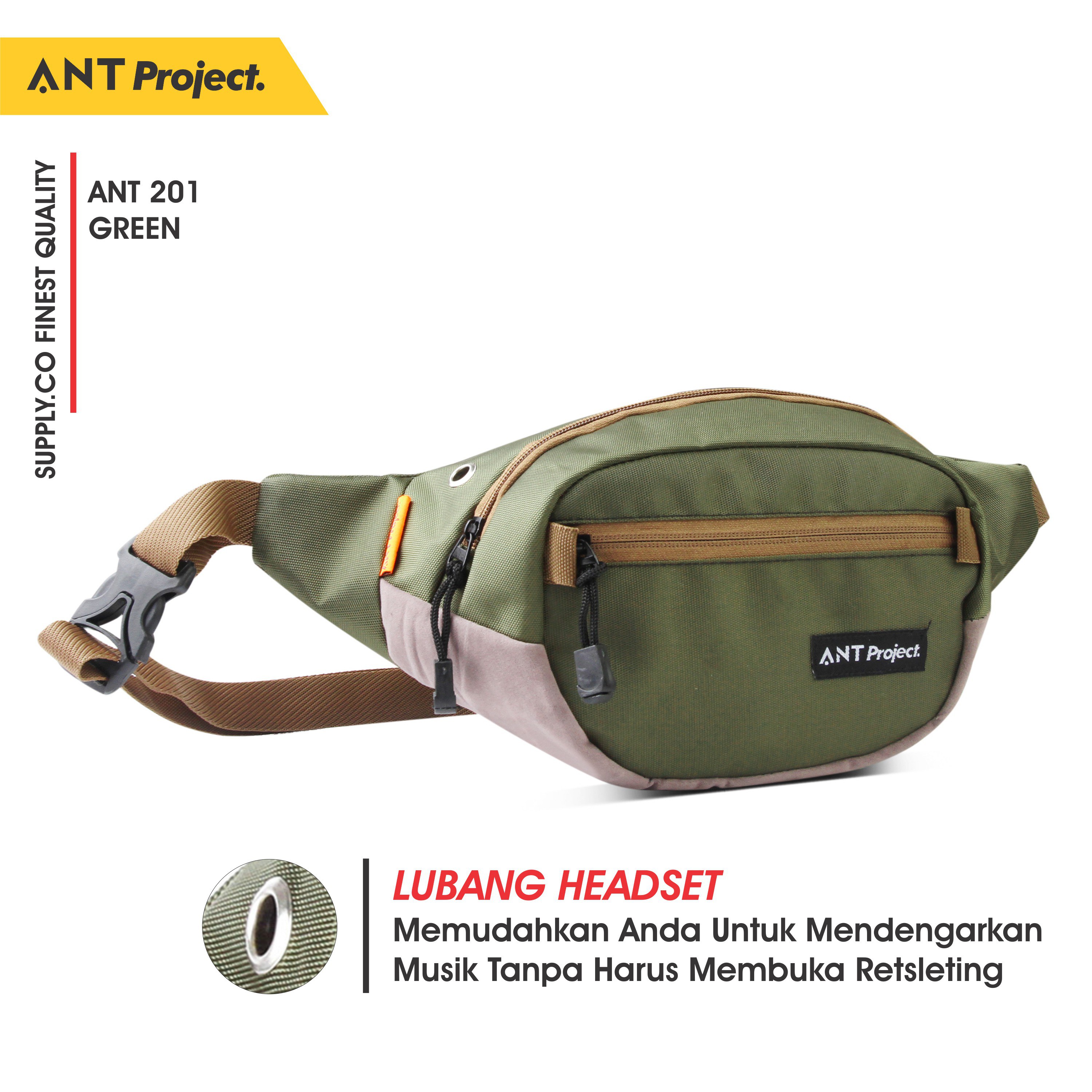 REV - ANT201 Waist Bag Fashion Tas Selempang Premium Sling Bag Pria Wanita - Tas Bahu Waistbag Original Tas Pinggang REV - ANT201 Waist Bag Fashion Tas Selempang Premium Sling Bag Pria Wanita - Tas Bahu Waistbag Original Tas Pinggang