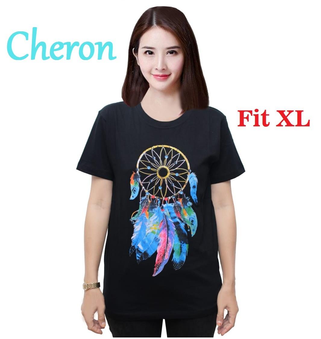 CHERON 16585 - Kaos Oblong Wanita Fit XL Real Pic Baju Distro Cewek Atasan Kekinian Murah Lengan Pendek Tumblr Tee Casual T-shirt Cotton Combed Tshirt Pakaian Remaja Dewasa Abg Untuk Olahraga Santai Jalan-jalan Olah Raga Sport Warna Khusus Hitam CHERON 16585 - Kaos Oblong Wanita Fit XL Real Pic Baju Distro Cewek Atasan Kekinian Murah Lengan Pendek Tumblr Tee Casual T-shirt Cotton Combed Tshirt Pakaian Remaja Dewasa Abg Untuk Olahraga Santai Jalan-jalan Olah Raga Sport Warna Khusus Hitam
