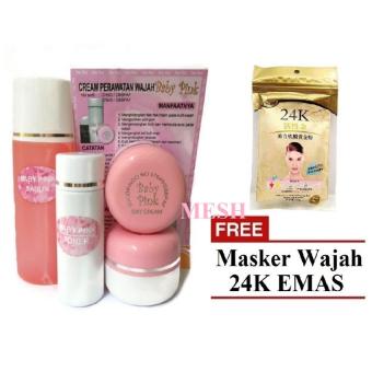 Mesh Premium Colossal Set Extreme 3in1 Gratis Masker Wajah Daftar Source · Baby Pink Cream Sucofindo