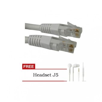 Schneider Digilink UTP Patch Cord Cat 6 / 5 Meter + Earphone J5