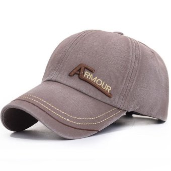 Ormano Topi Baseball Snapback Cap Rmour - Coklat Muda