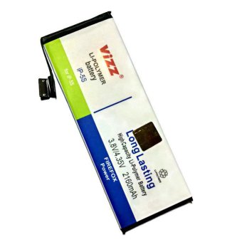 Vizz Battery Double Power For Apple iPhone 5S - 2160mAh terpercaya