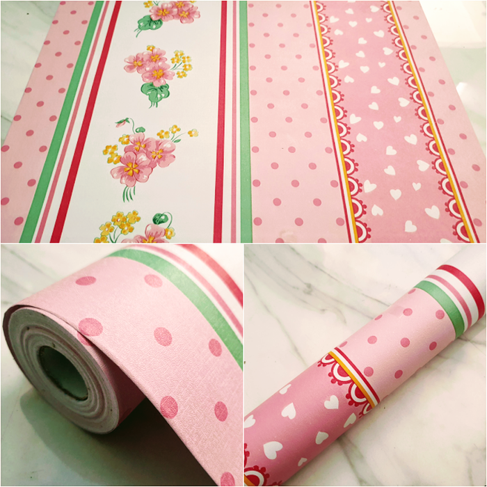 GRATIS ONGKIR COD Wallpaper Sticker Dinding Pink Bunga Mawar Polkadot WPS350 Walpaper Stiker Kamar Tidur Cewek Ruang Tamu Keluarga Dapur Dekorasi Rumah Cafe Hotel Mewah Jual Walpeper Setiker Murah Bahan PVC Sudah Ada Lem Tinggal Tempel DIY Pasar-Etnik GRATIS ONGKIR COD Wallpaper Sticker Dinding Pink Bunga Mawar Polkadot WPS350 Walpaper Stiker Kamar Tidur Cewek Ruang Tamu Keluarga Dapur Dekorasi Rumah Cafe Hotel Mewah Jual Walpeper Setiker Murah Bahan PVC Sudah Ada Lem Tinggal Tempel DIY Pasar-Etnik