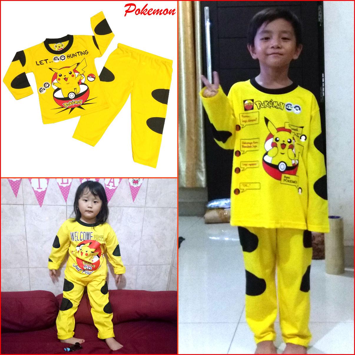Piyama Anak Baju Tidur Anak POKEMON MARUNO Piyama Anak Baju Tidur Anak POKEMON MARUNO