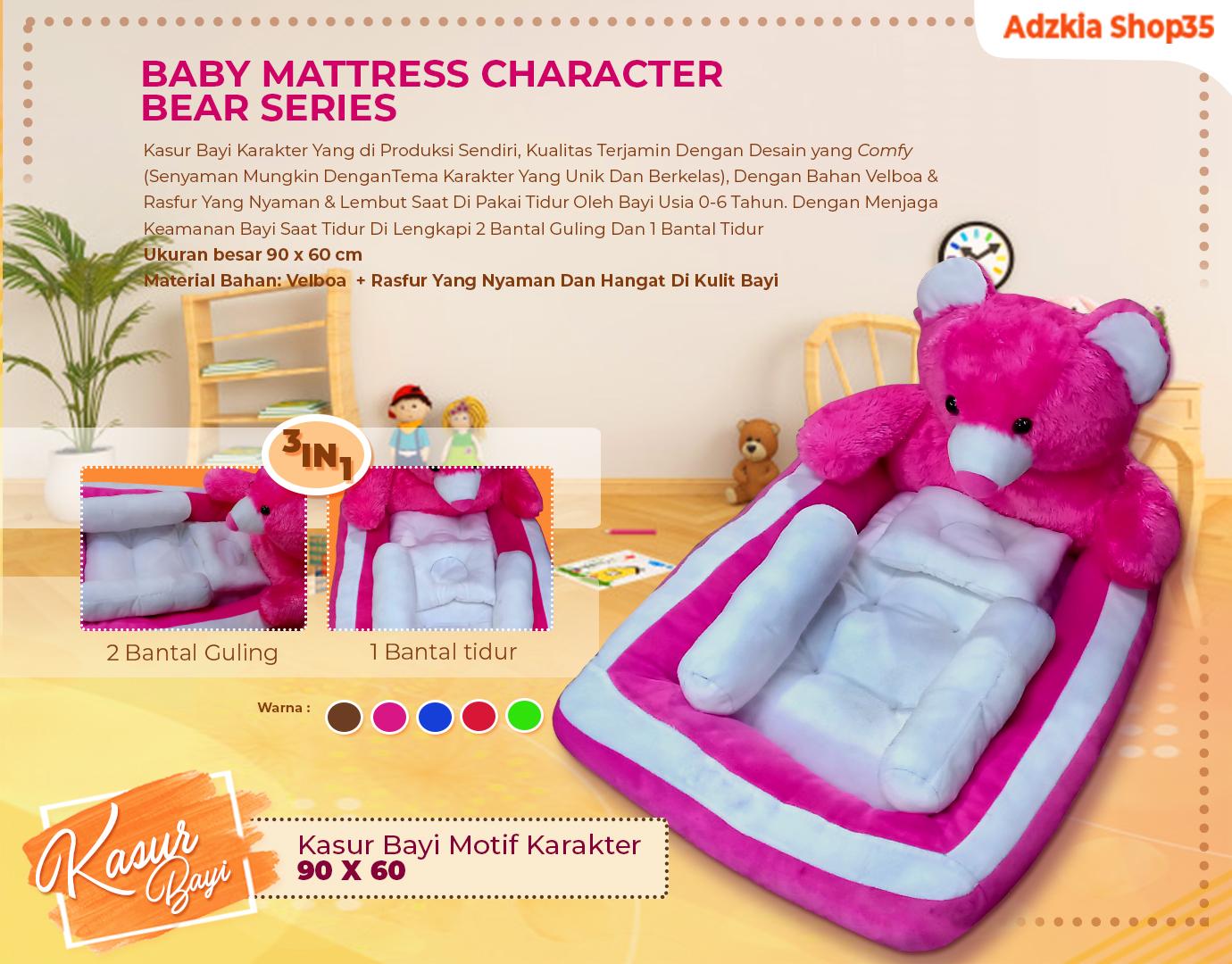 kasur bayi karakter beruang series kasur bayi karakter beruang series