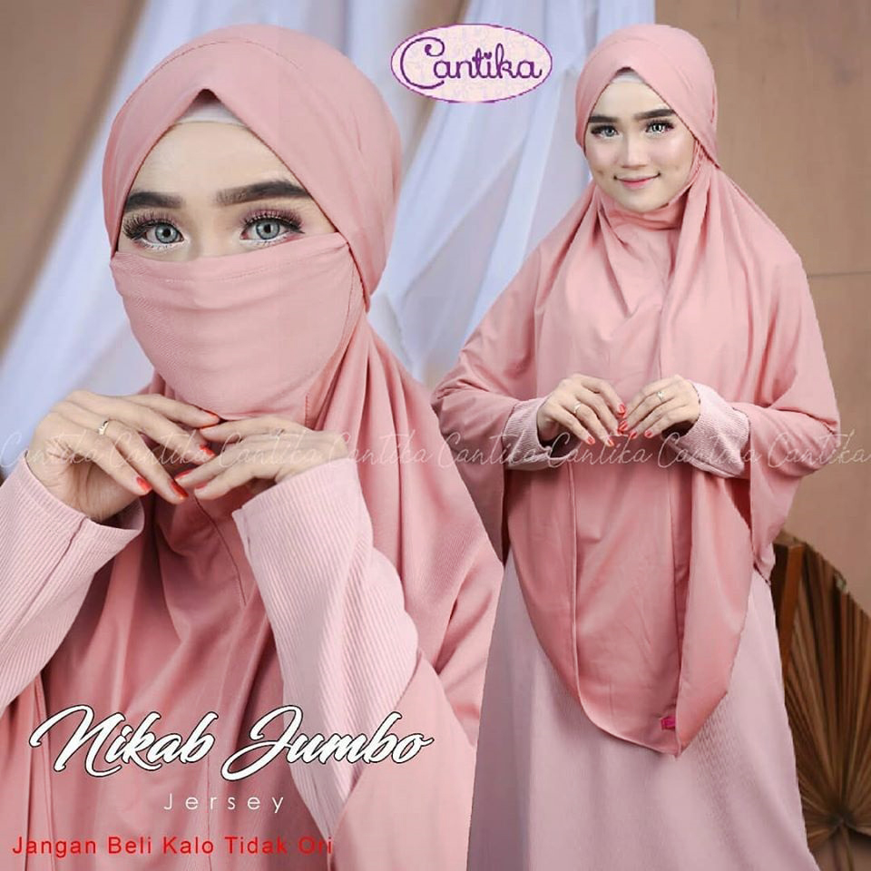 Hijab Jilbab Kerudung Instan Cadar Masker Niqab Nikob Jumbo Syari / French Khimar Syari / kerudung terbaru 2020 / Kerudung Syari Instan Kekinian Terbaru Hijab Jilbab Kerudung Instan Cadar Masker Niqab Nikob Jumbo Syari / French Khimar Syari / kerudung terbaru 2020 / Kerudung Syari Instan Kekinian Terbaru