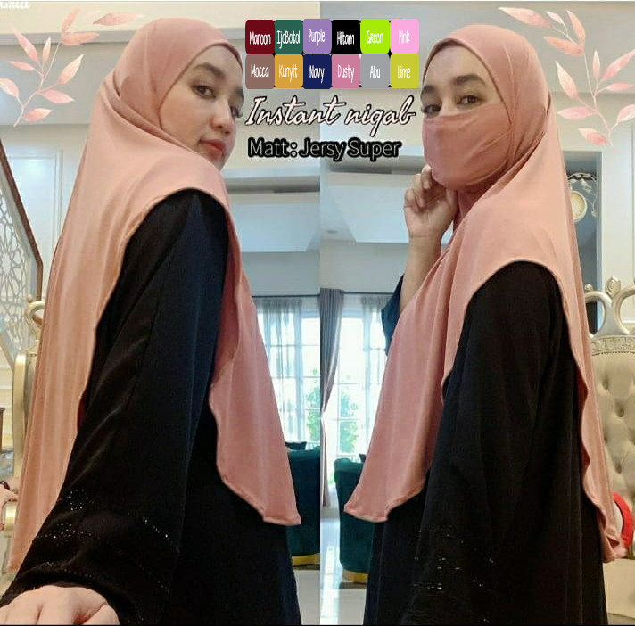 Hijab Jilbab Instan Terbaru Niqab Syafaluma Cadar Bergo Syriia Anti Corona / jilbab instan terbaru 2020 / kerudung hijab instan kekinian Hijab Jilbab Instan Terbaru Niqab Syafaluma Cadar Bergo Syriia Anti Corona / jilbab instan terbaru 2020 / kerudung hijab instan kekinian