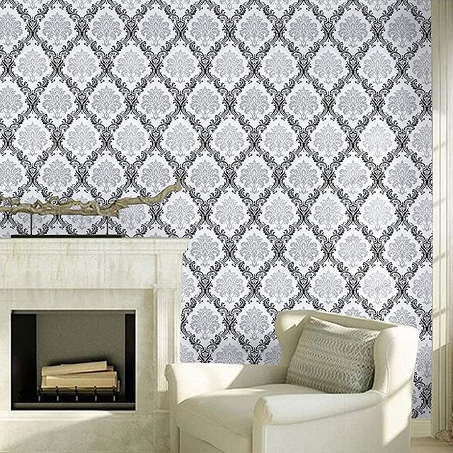 PROMO Wallpaper Sticker Dinding Kamar PUTIH BATIK HITAM SILVER ELEGAN WPS755 Walpaper Stiker Tembok Rumah Ruang Tamu Dapur Klasik Mewah Jual Wallpaper Premium Murah Praktis Ada Lem PROMO Wallpaper Sticker Dinding Kamar PUTIH BATIK HITAM SILVER ELEGAN WPS755 Walpaper Stiker Tembok Rumah Ruang Tamu Dapur Klasik Mewah Jual Wallpaper Premium Murah Praktis Ada Lem