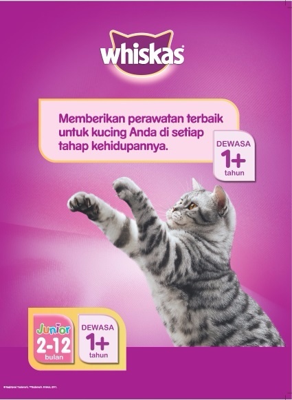 Whiskas Pouch Mackerel – 85gr (6 Pcs)