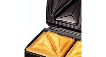 Philips Daily Collection Sandwich Maker HD2393/92 Hitam