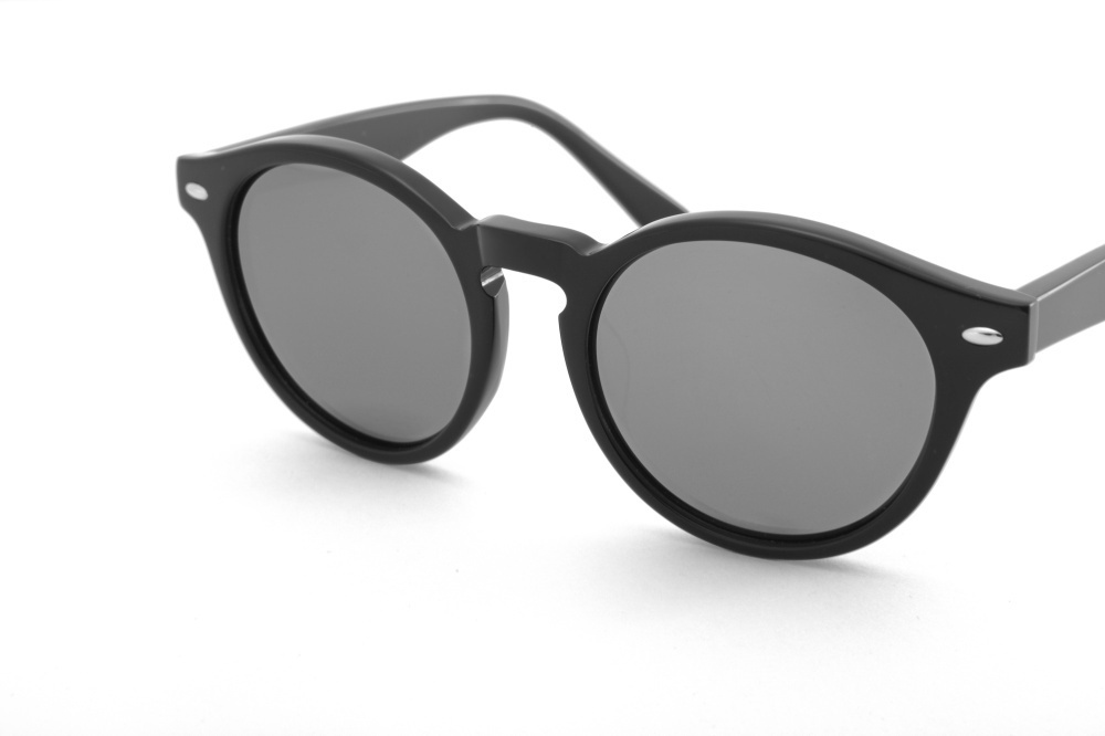 COASTAL VISION Polarized Unisex Kacamata Hitam Bundar Lensa Mirror Anti UVA/B CVS5030