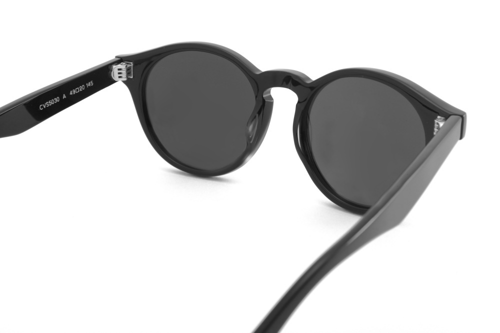 COASTAL VISION Polarized Unisex Kacamata Hitam Bundar Lensa Mirror Anti UVA/B CVS5030