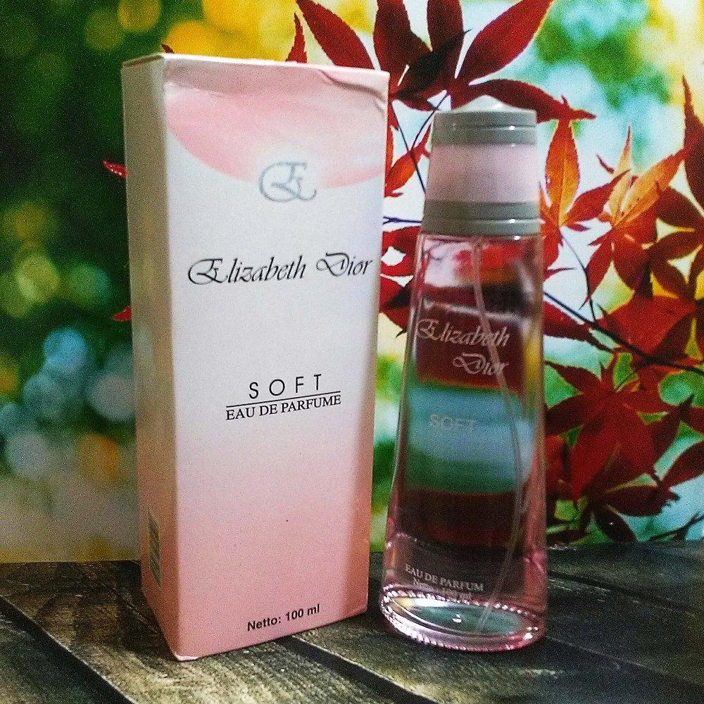 PARFUM WANITA ELIZABET DI0R SOFT IMPORT ORINGINAL SINGAPORE (REAL PICTURE) EDP 100 ML /
