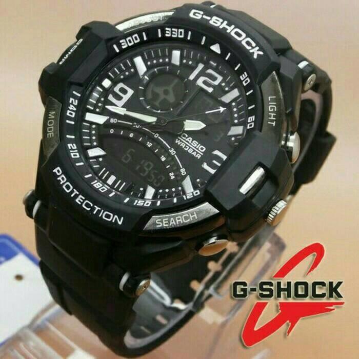 Jam Tangan Pria G Shock Casio Dualtime Sporty Murah Ga 1000 Keren - L6J8G1