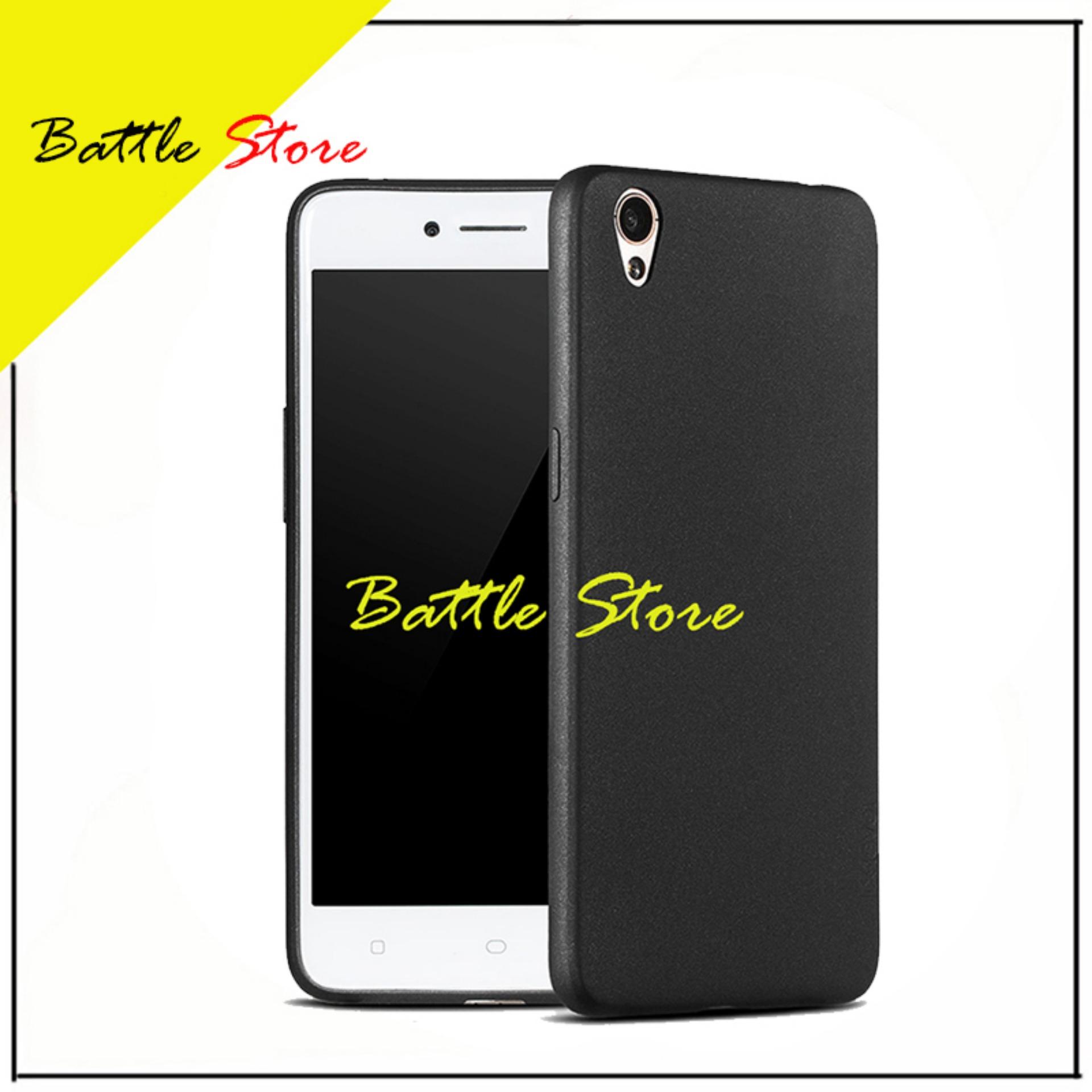 Silicone Soft Case Baby Skin For Oppo Neo 9 ( A37 ) Case Luxury Matte Cover For Oppo Neo 9 ( A37 ) - Black
