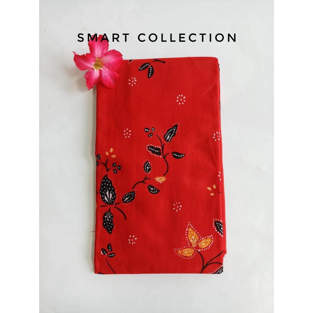 Kain Batik Tulis Kombinasi Abang