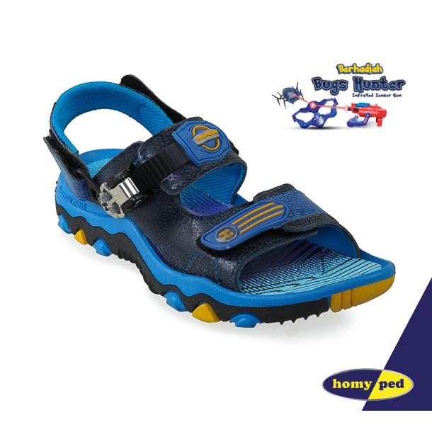 HOMYPED SANDAL GUNUNG ANAK SHOOTER 02 NAVY + FREE MAINAN BUGS HUNTER