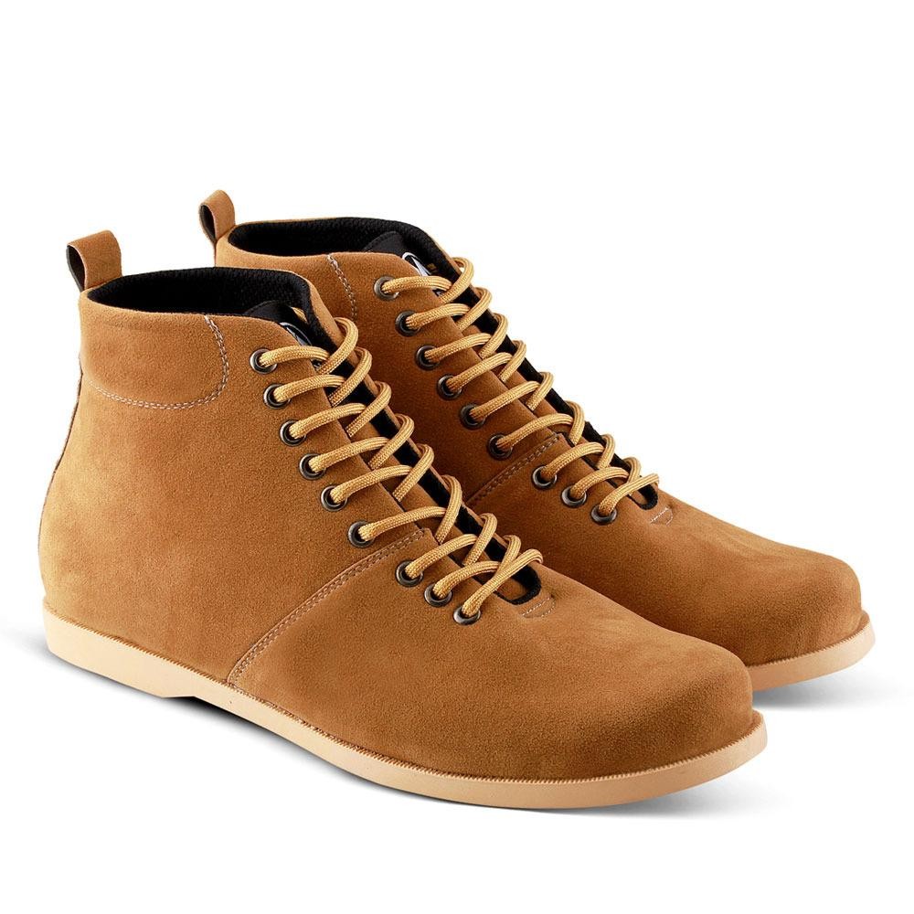 Sepatu Boots 529 Sepatu Kasual Pria untuk jalan, santai, kuliah, sekolah ,kerja - Tan