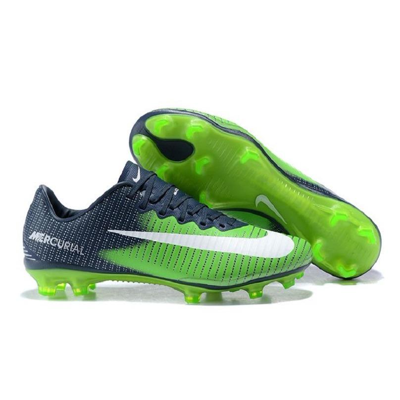Sepatu Bola - Nike Mercurial Vapor XI CR7 Green Navy