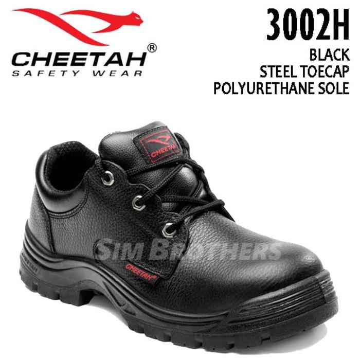 Sepatu Safety Shoes Cheetah 3002H - 83Rnof