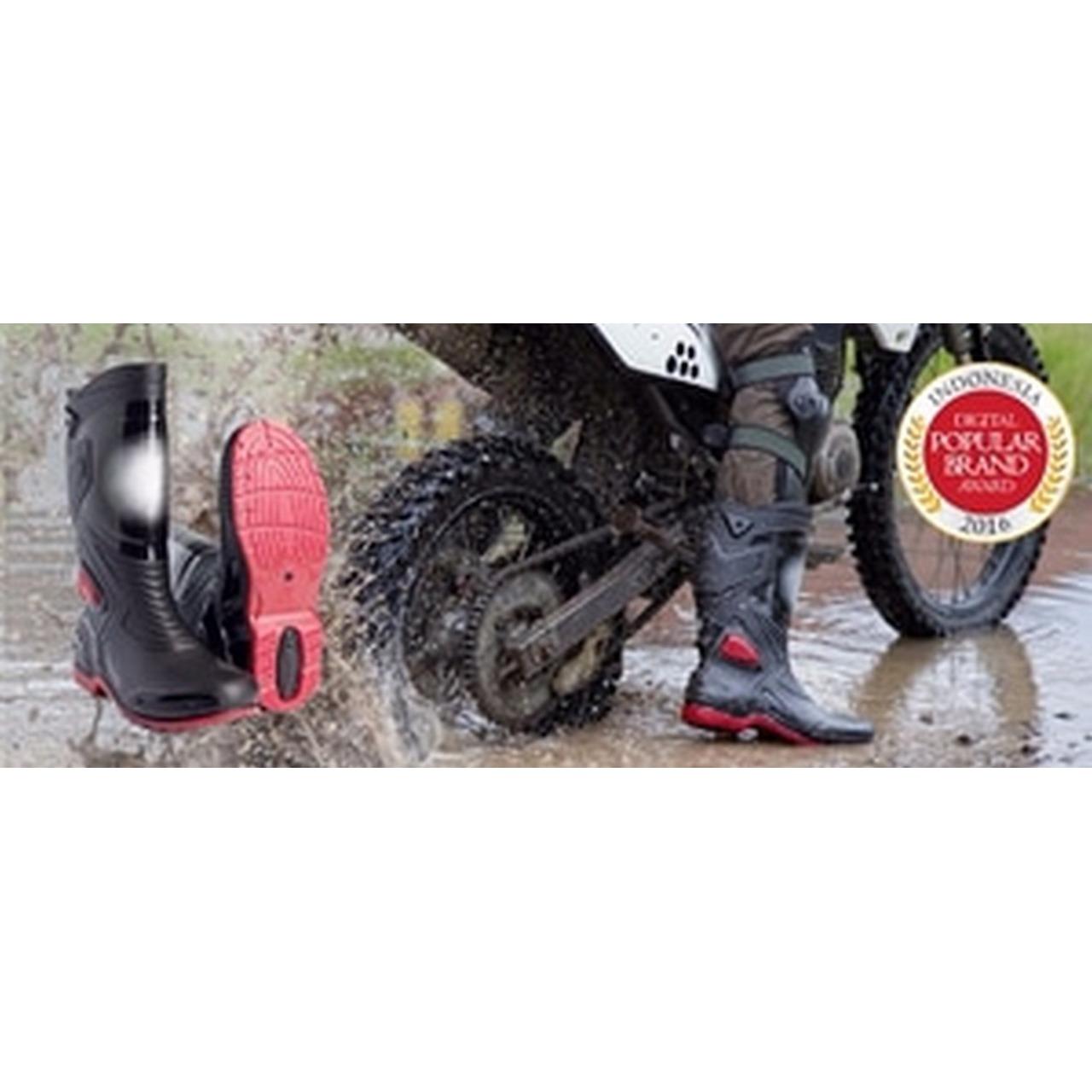 Sepatu touring cross trail balap drag Anti Air AP BOOTS MOTO 3 MOTO PROMO MURAH !!!