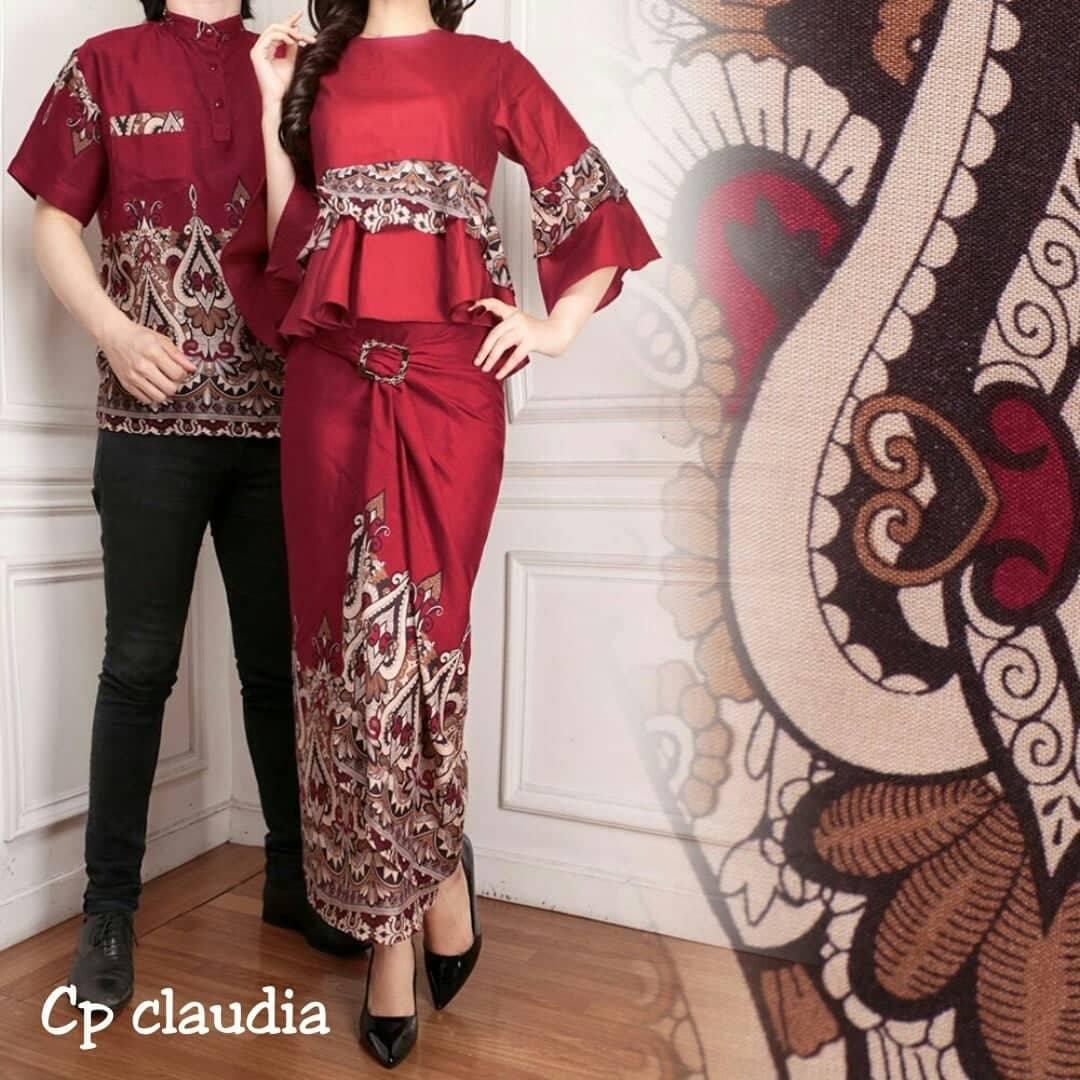 JS - Kemeja Couple Claudia Blouse / Baju Pasangan Trendy/ Kemeja Pasangan / Atasan Kapel