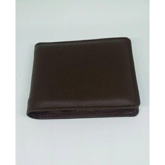 Dompet Kulit pria - Asli garut - Dompet Kulit Pria lipat resleting coklat