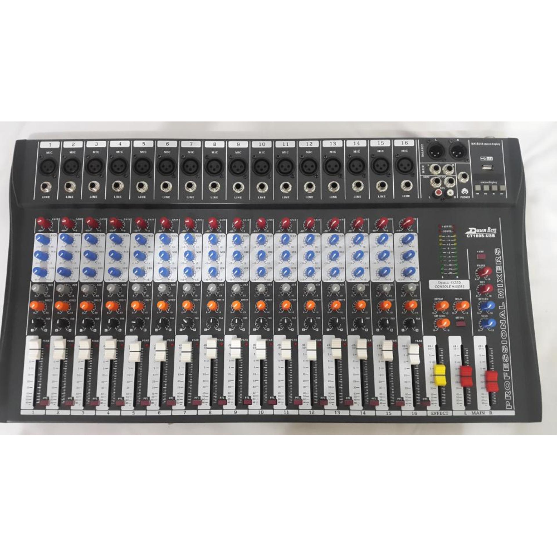 Mixer Audio 16ch Dusenberg 160S USB 16 channel 16 ch