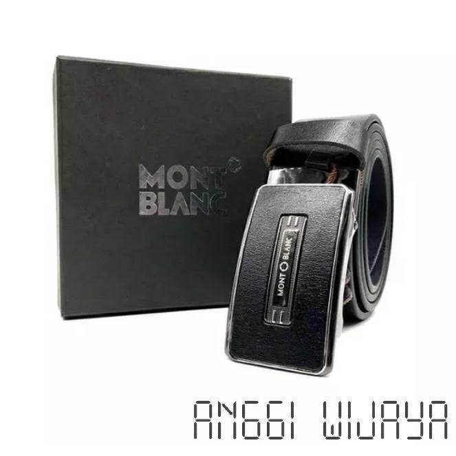 IKAT PINGGANG GESPER BELT PRIA KULIT IMPORT REL OTOMATIS JAMAN SEKARANG MB24AW