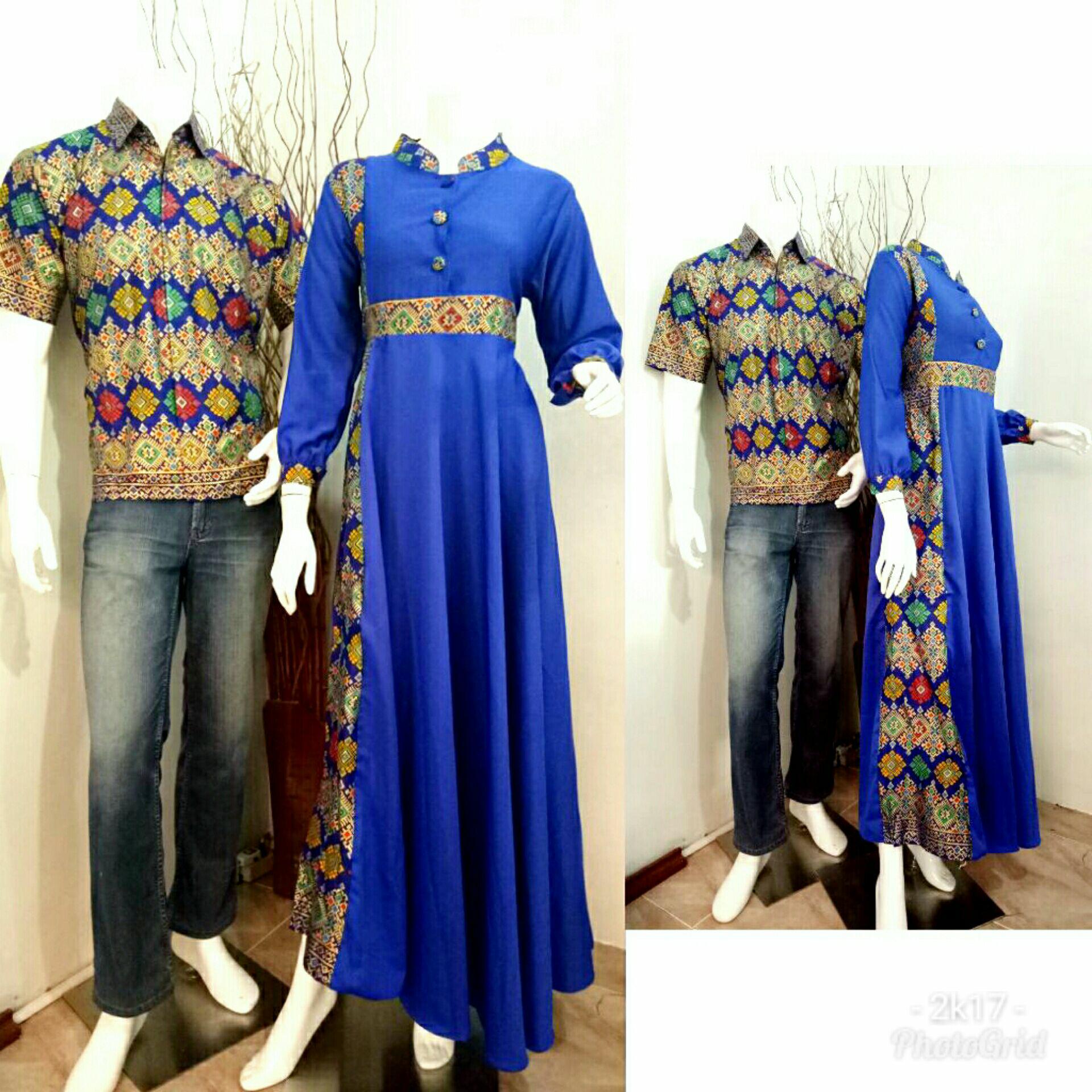 Couple gamis batik