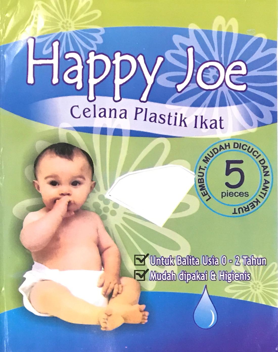 BAYIe - 5 PCS Popok Plastik/Celana Plastik Bayi ikat HAPPY JOE