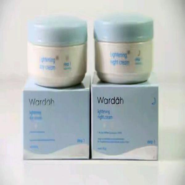 Detail Gambar Wardah Cream Siang dan Malam Terbaru