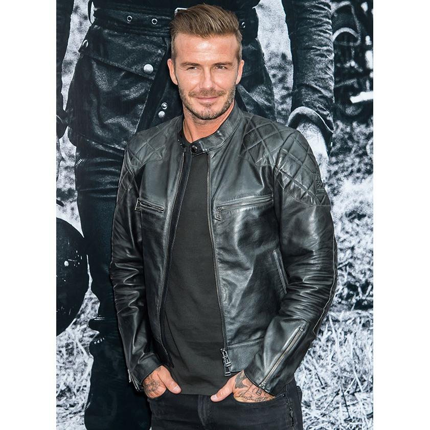 Jaket Semi Kulit David Beckham Premium