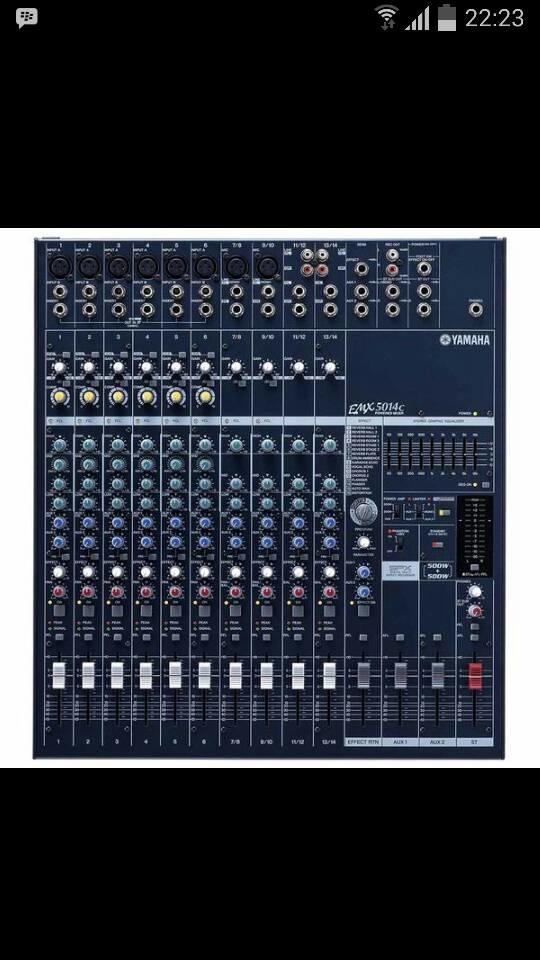 ORIGINALS Power mixer Yamaha EMX 5014c ( 14 channel )