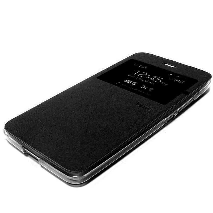 UME Flipcover For Samsung Galaxy Young Neo Pocket S5310 / Young Neo S5312 / Galaxy Pocket Duos S5302 / Galaxy Y Duos Flipshell Sarung hp - Hitam
