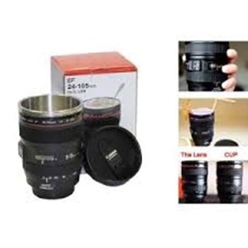 Gelas Mug Replika Lensa Kamera Ef 24-105Mm Tutup Fish Eye - hitam / mug kopi / mug unik