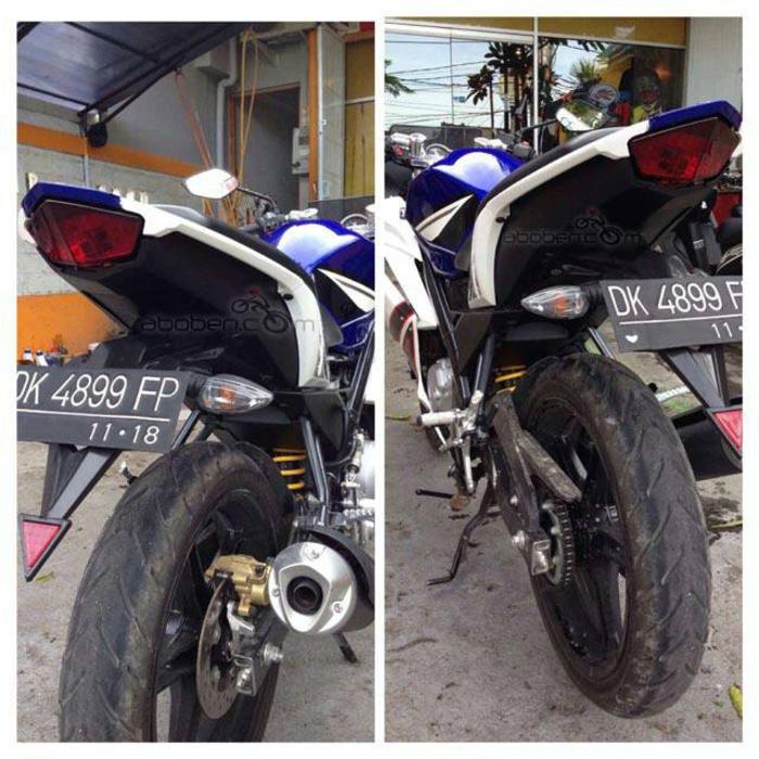 Under Tail / Selancar New Vixion Undertail Aksesoris Lampu Sen Sign