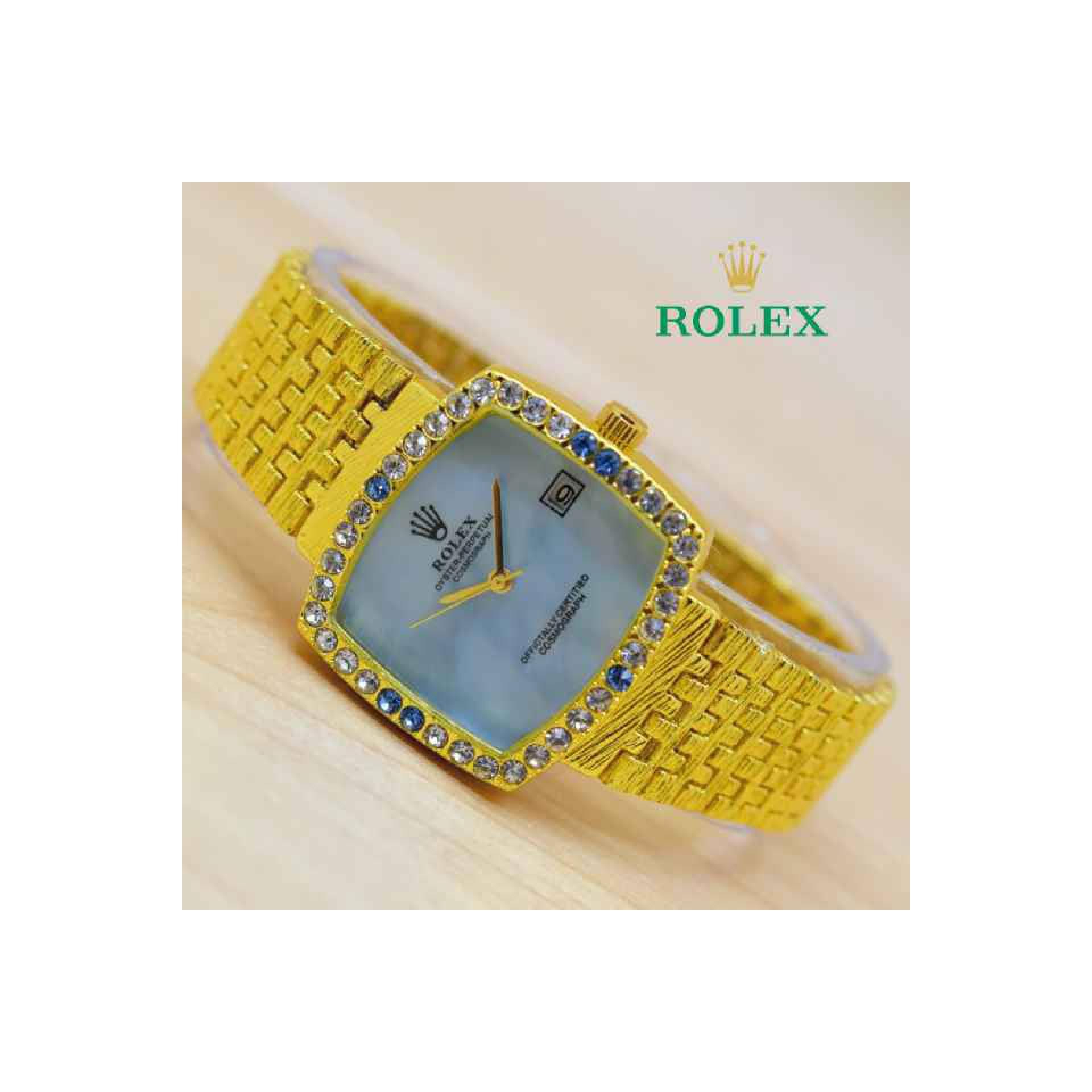 Jam Tangan Wanita Rolex Oyster Perpetual Chain Strap