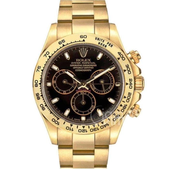 Rolex Daytona Cosmograph Swiss Clone 1:1 Yellow Gold